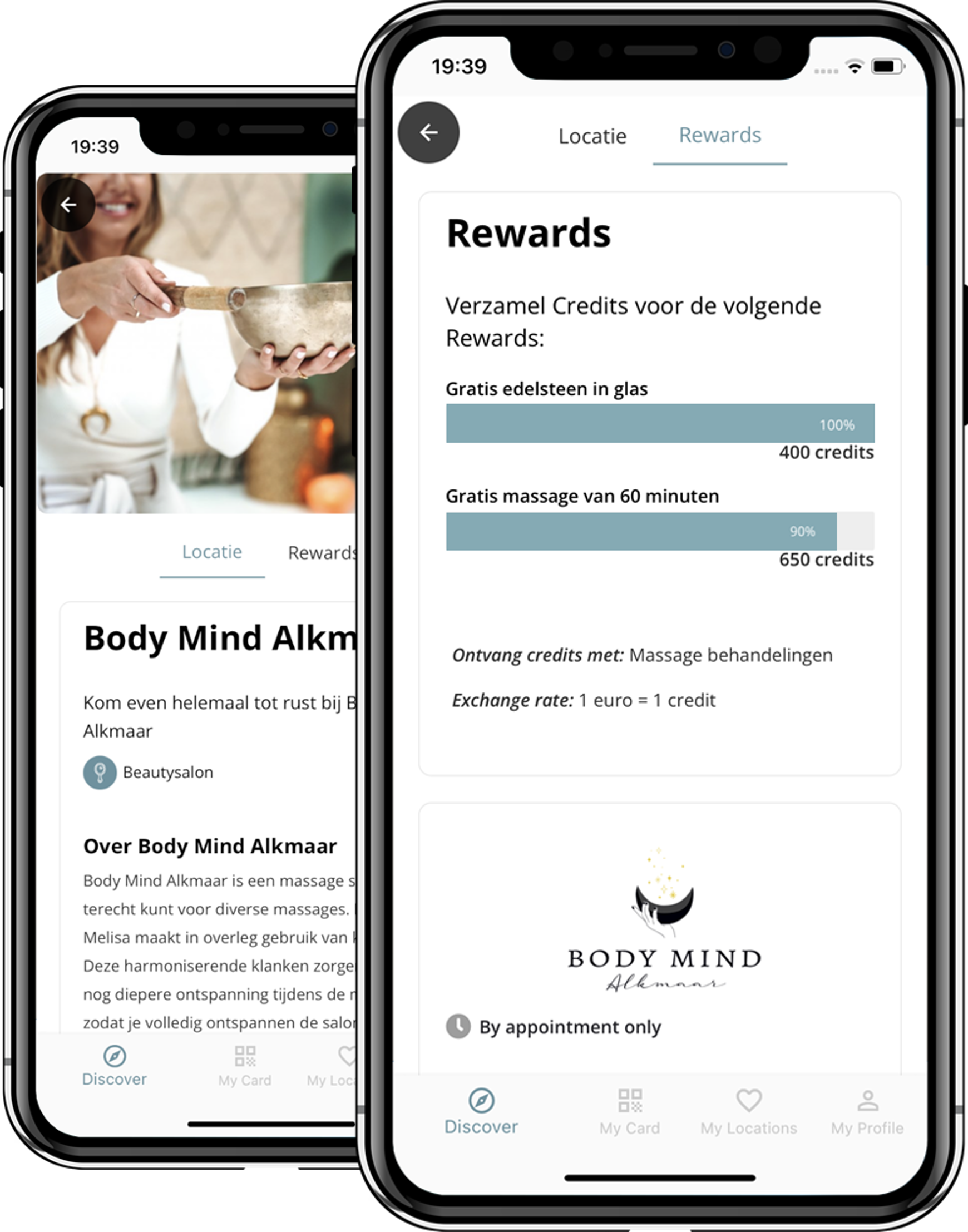 Klantenkaart Body & Mind